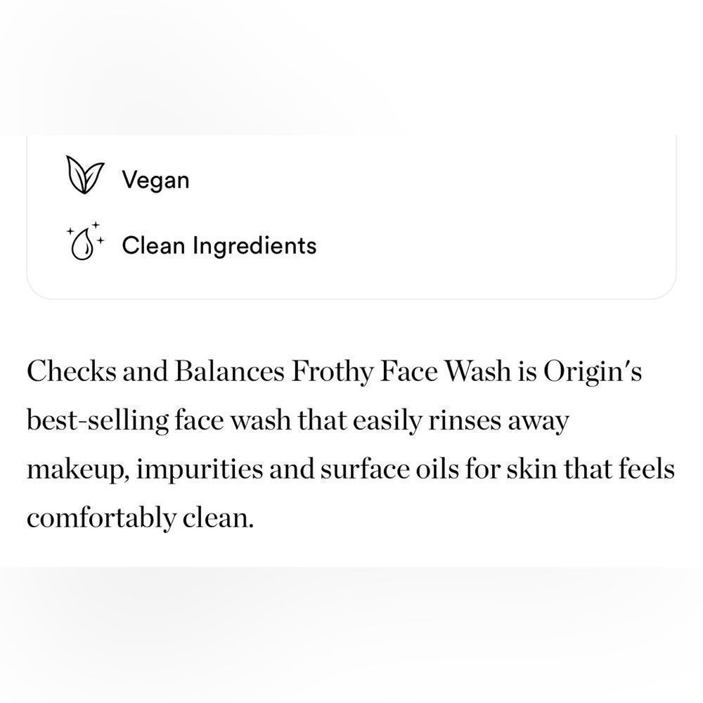 LAST 1! Origins Checks and Balances Frothy Face Wash NEW Gentle Cleanser - Picture 5 of 8